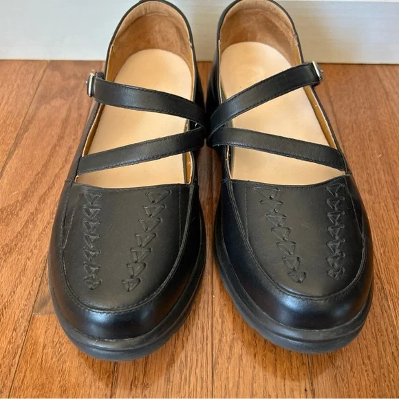 Dr. Comfort Betsy Mary Jane Shoes Slip On Women’s Size 8 Wide Black - Picture 4 of 11